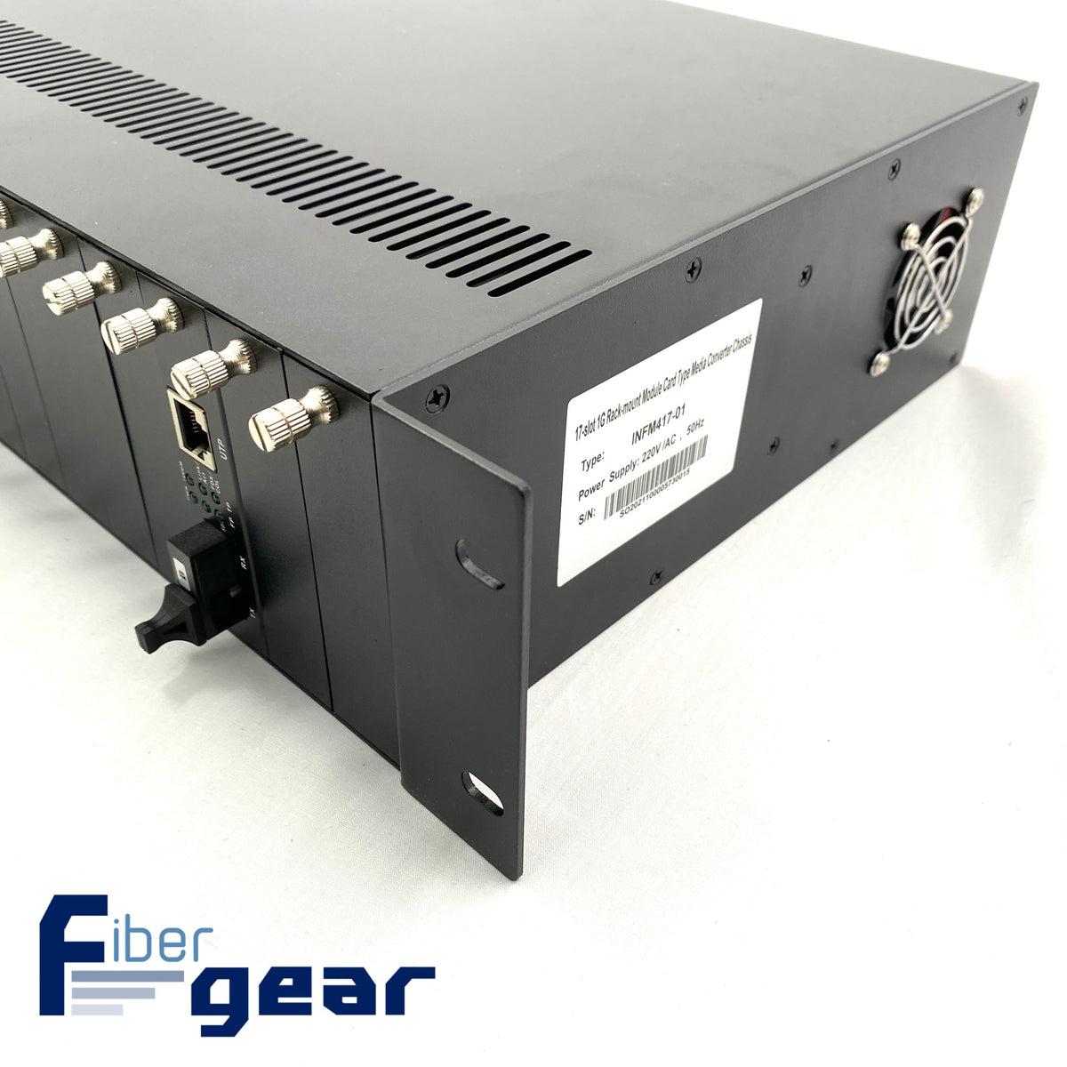 1g Rackswitch 17-Slot Rack Mount Chassis for 1G Module Card Type Media Converter – ZT ...